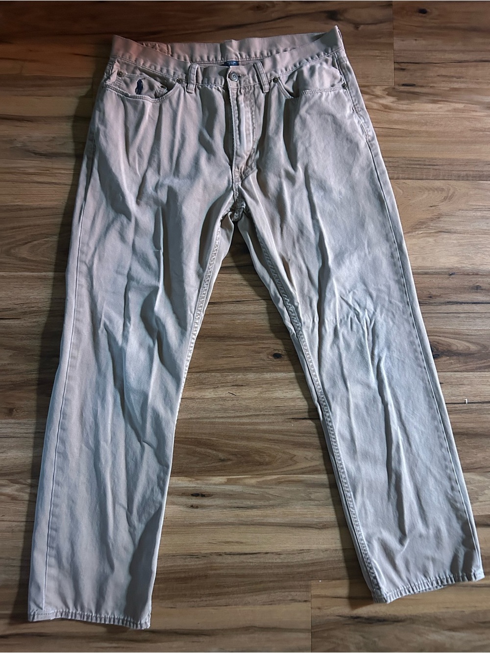 Polo by Ralph Lauren Beige 650 Straight Chinos Size W34 L30